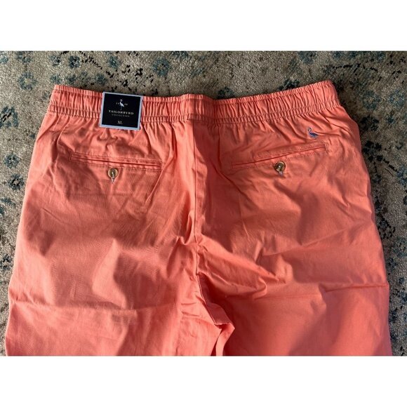 NWT Tailorbyrd Drawstring Stretch Twill Shorts Size XL - Picture 8 of 10